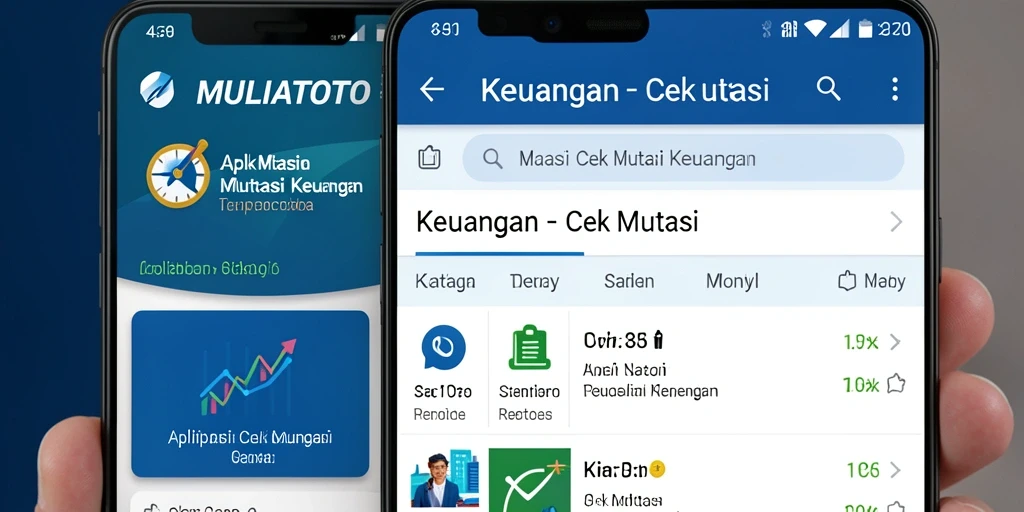 Antarmuka pengguna MULIATOTO yang intuitif dan informatif.